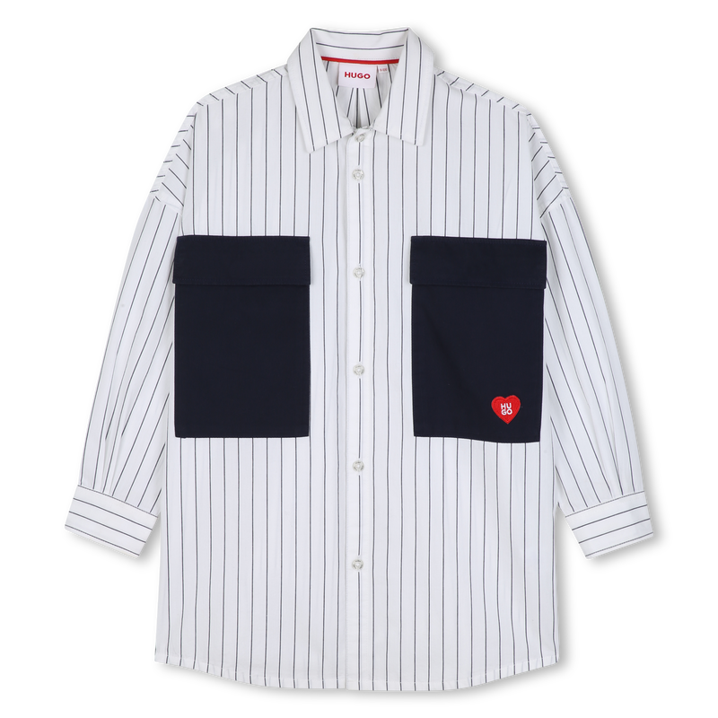 Chemise manches longues Hugo 
                        FILLE