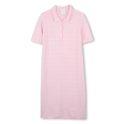 Robe droite longue &agrave; motif GIVENCHY FILLE