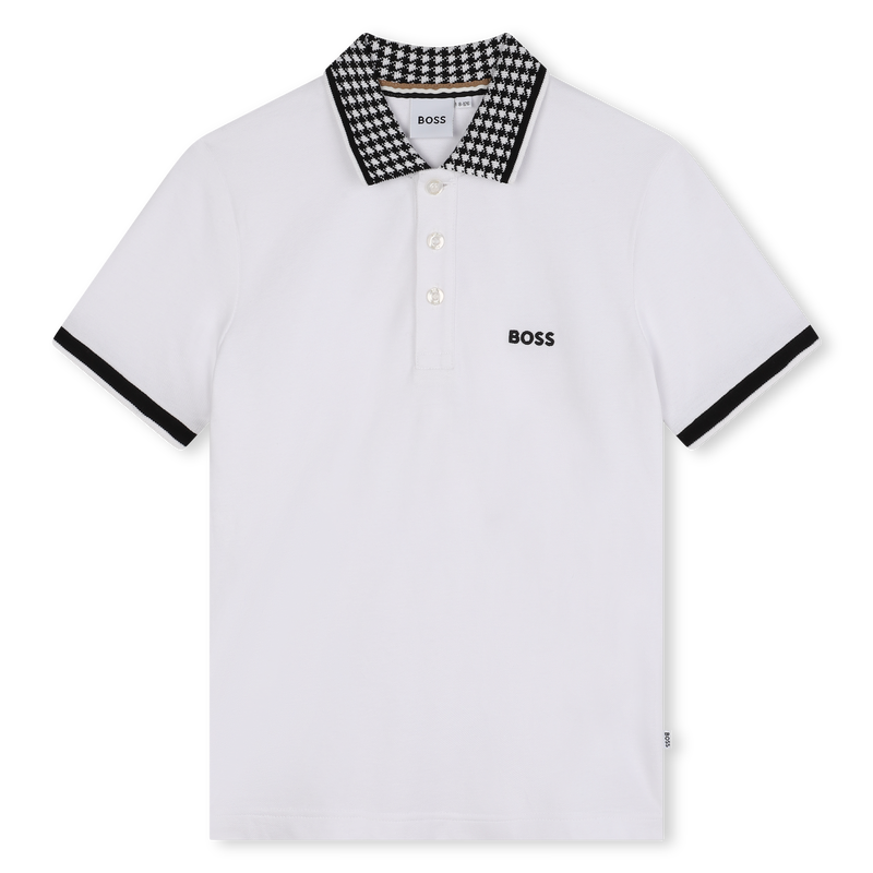 Polo à manches courtes BOSS 
                    GARCON