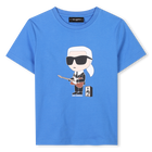 T-shirt &agrave; manches courtes, SURF BLUE, hi-res