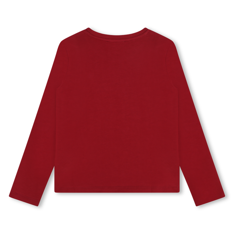 T-shirt clouté manches longues MICHAEL KORS 
                    FILLE