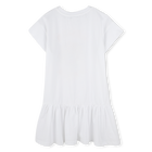 Robe imprim&eacute;e &agrave; volant KENZO KIDS 
                    FILLE
