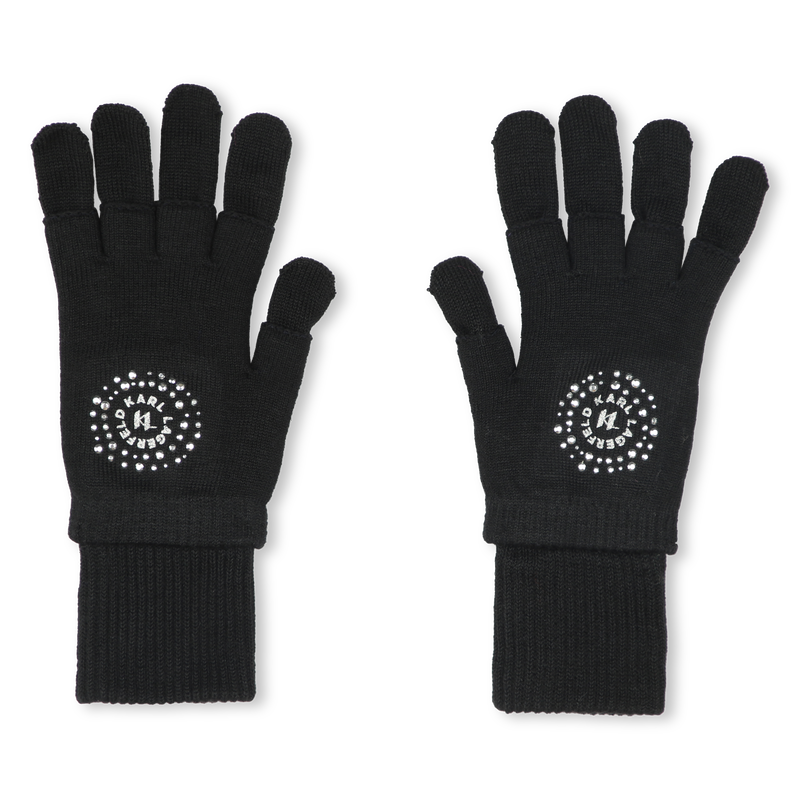 Gants et mitaines en tricot KARL LAGERFELD KIDS 
                    FILLE