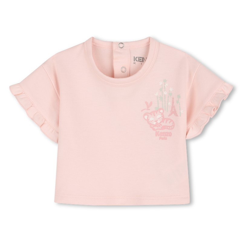 ENSEMBLE T-SHIRT, PYJAMA ET BANDEAU KENZO KIDS 
                        FILLE