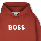 Sweat-shirt-shirt &agrave; capuche BOSS 
                    GARCON