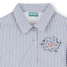 Robe chemise &agrave; rayures fines KENZO KIDS 
                    FILLE