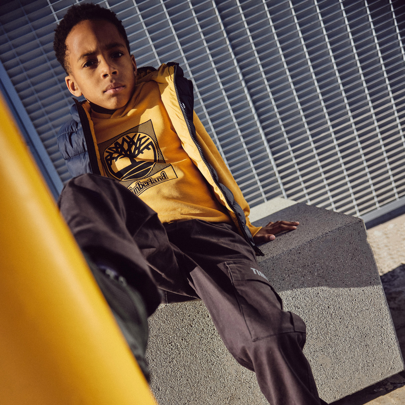 SWEAT &Agrave; CAPUCHE TIMBERLAND 
                        GARCON