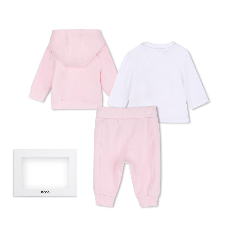 Ensemble pantalon, cardigan et tee-shirt BOSS 
                        FILLE