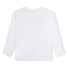 T-shirt avec imprim&eacute; sigle Hugo 
                    FILLE