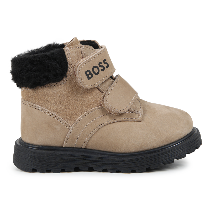 Bottines en cuir de vachette BOSS 
                    GARCON