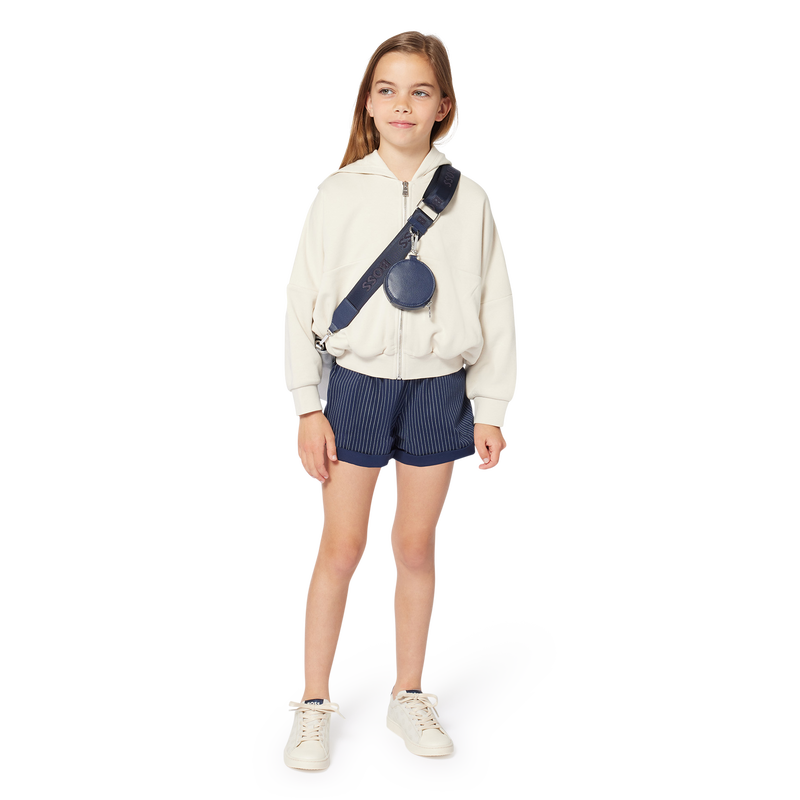 Cardigan à capuche BOSS 
                    FILLE