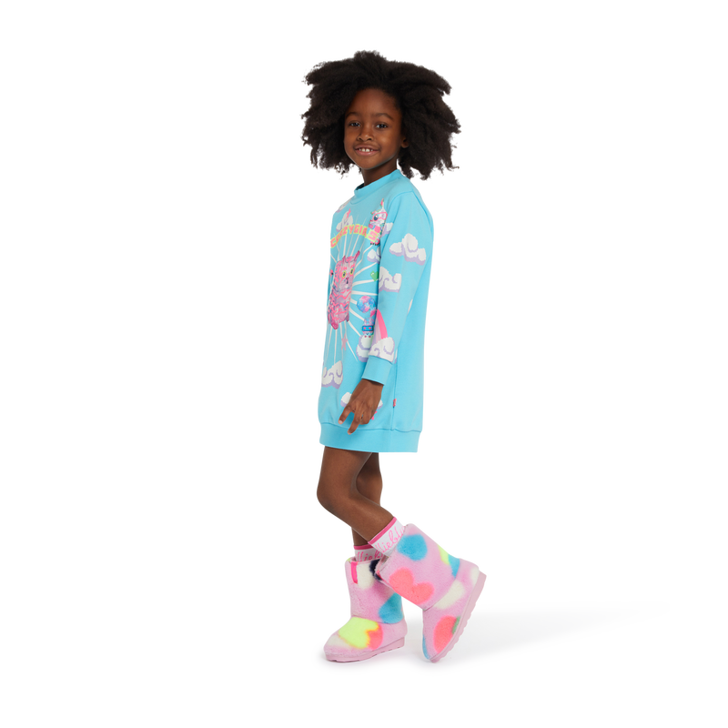 Robe sweat-shirt molletonnée BILLIEBLUSH 
                    FILLE