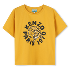 T-shirt manches courtes coton KENZO KIDS 
                    FILLE