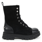 Bottines &agrave; lacets en cuir ZADIG & VOLTAIRE 
                    FILLE