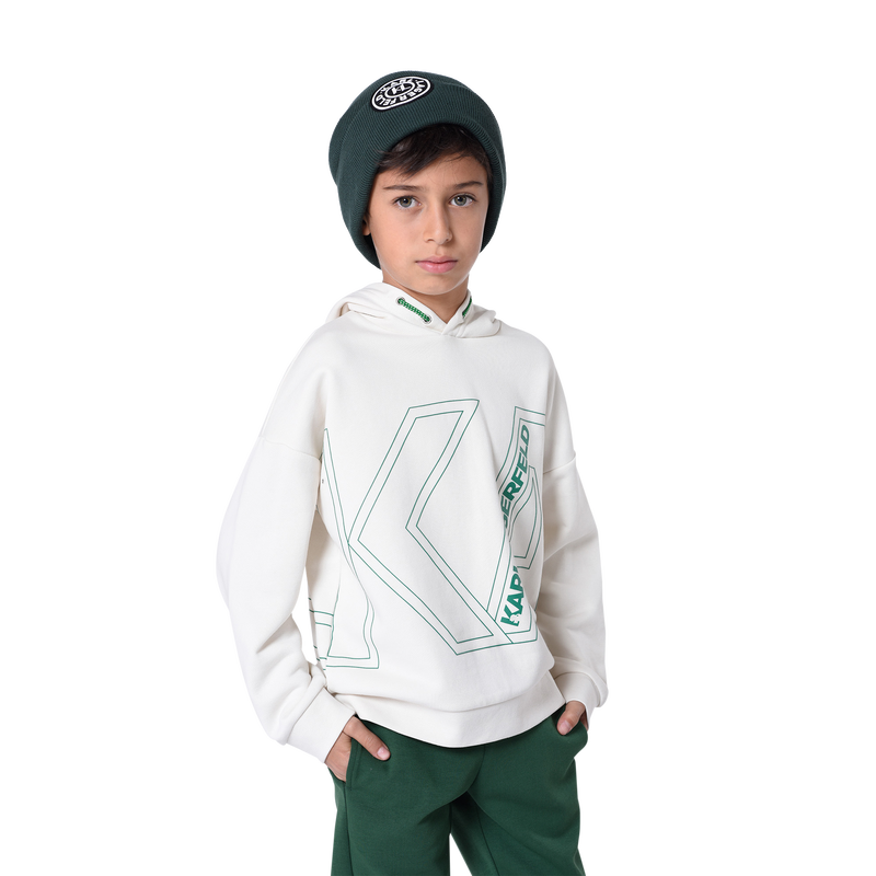 Sweat-shirt à capuche KARL LAGERFELD KIDS 
                    GARCON