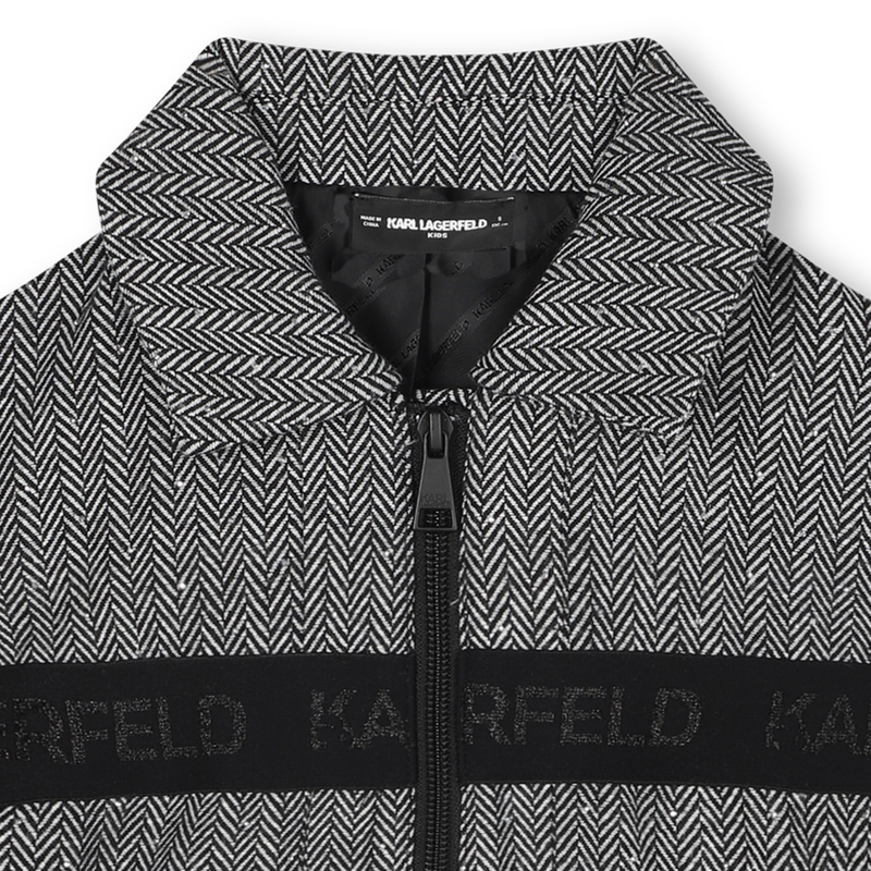 Veste avec strass KARL LAGERFELD KIDS 
                    FILLE