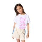 Tee-shirt manches courtes BILLIEBLUSH 
                    FILLE