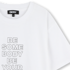 T-shirt manches courtes coton DKNY 
                    FILLE