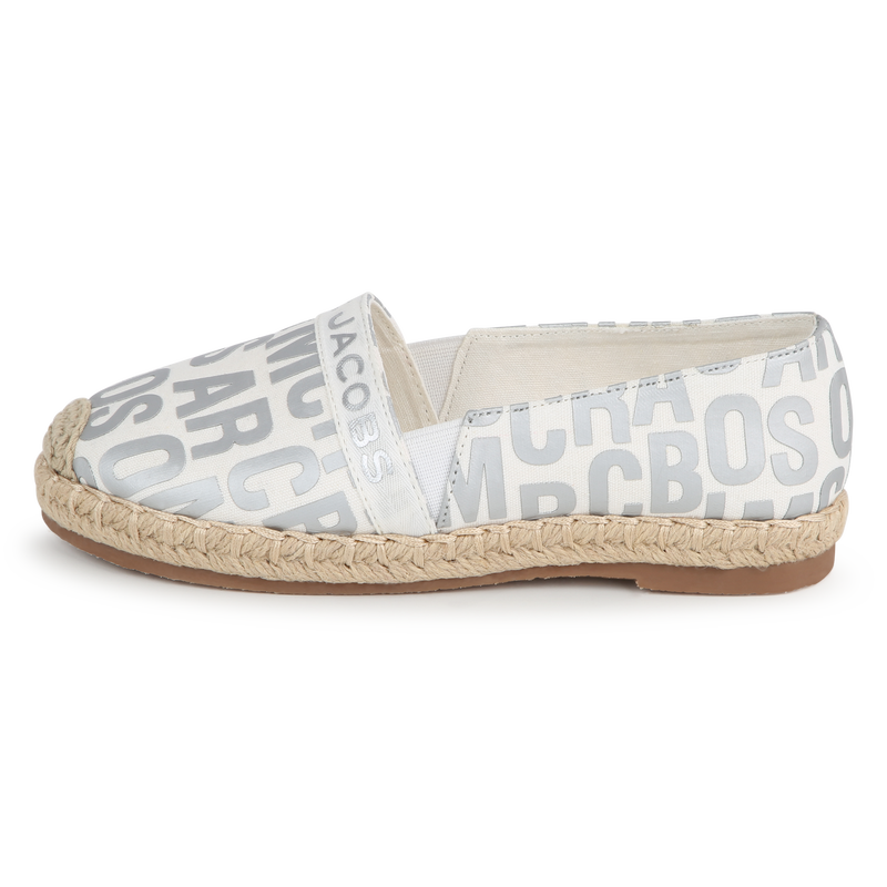 Espadrilles imprimé monogramme THE MARC JACOBS 
                    FILLE