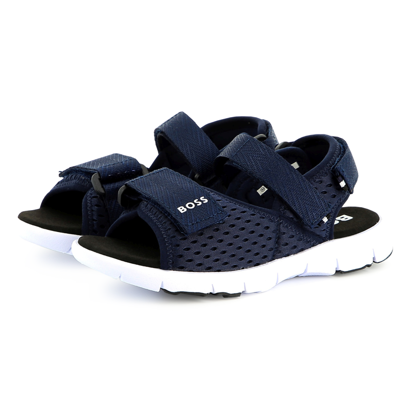 Sandales &agrave; fermeture par bandes auto agrippantes BOSS 
                        GARCON