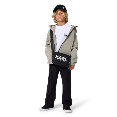 CASQUETTE &Agrave; FERMETURE R&Eacute;GLABLE KARL LAGERFELD KIDS GARCON