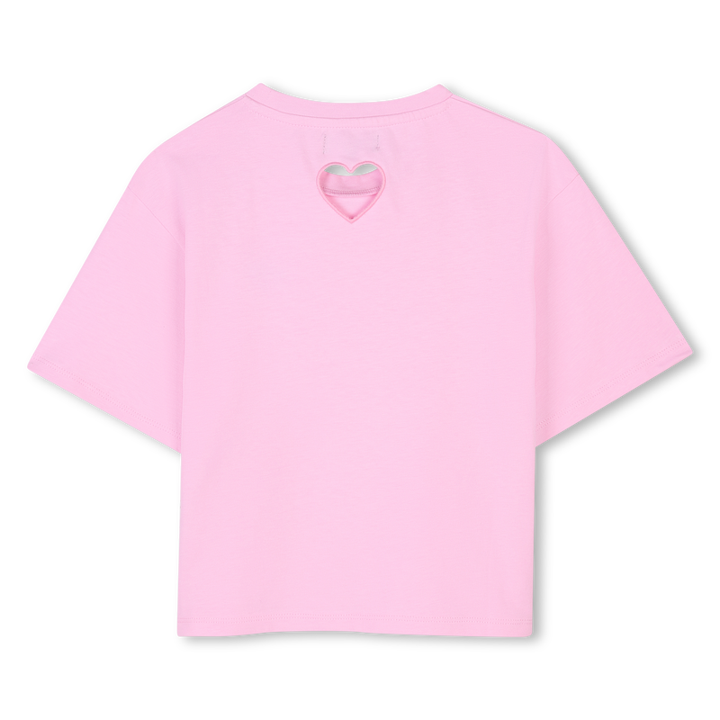 T-shirt manches courtes coton DKNY 
                    FILLE