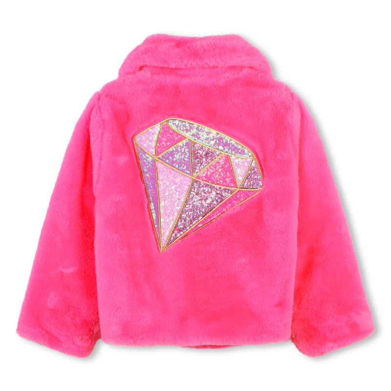 Manteau en polaire duveteuse BILLIEBLUSH 
                    FILLE
