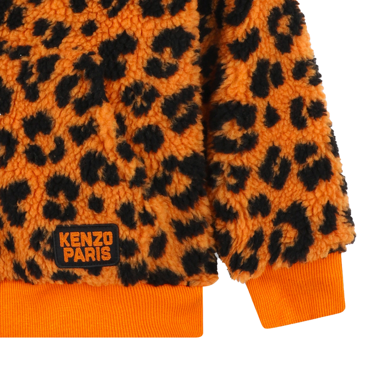 Sweat-shirt à col zippé KENZO KIDS 
                    UNISEXE