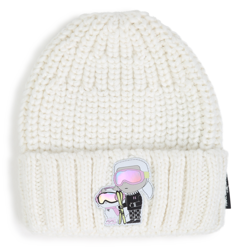 Bonnet en tricot KARL LAGERFELD KIDS 
                        FILLE