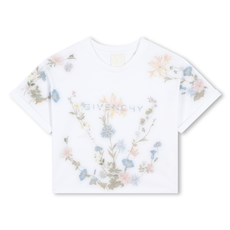 T-shirt manches courtes GIVENCHY 
                    FILLE