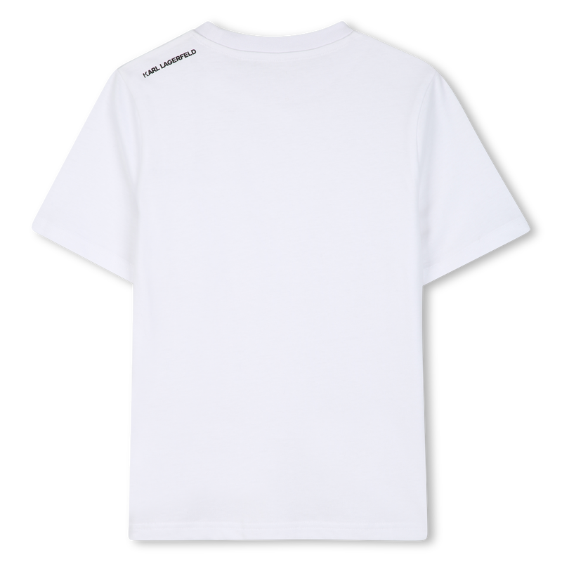 LOT DE 2 T-SHIRTS MANCHES COURTES KARL LAGERFELD KIDS 
                        GARCON