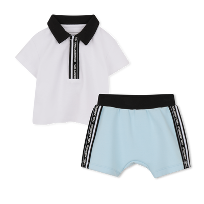 ENSEMBLE T-SHIRT ET SHORT KARL LAGERFELD KIDS GARCON