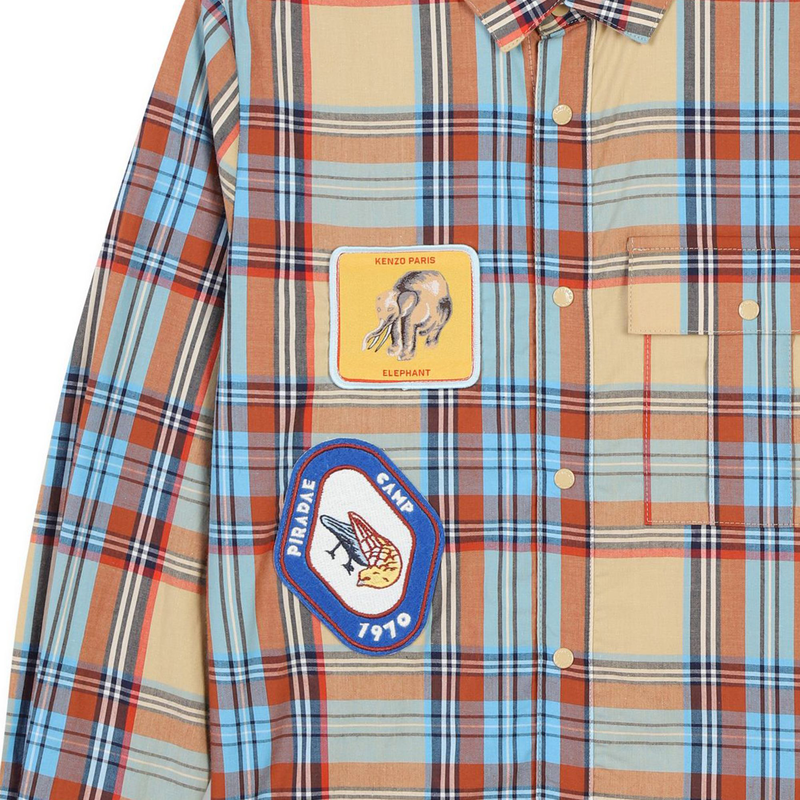 Chemise à carreaux KENZO KIDS 
                    GARCON
