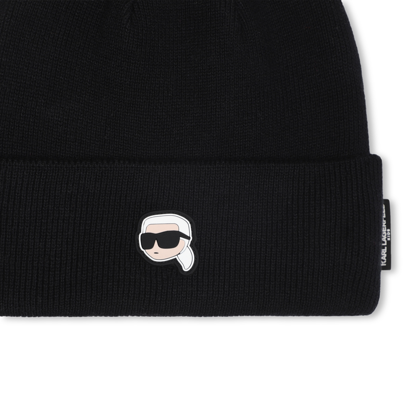 Bonnet tricot KARL LAGERFELD KIDS 
                        GARCON