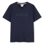 Tee-shirt manches courtes, BLEU CARGO, hi-res