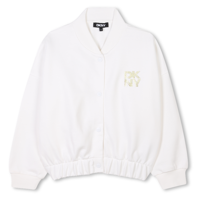 Cardigan en molleton DKNY 
                    FILLE