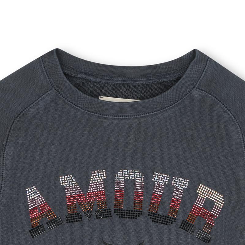 Sweat-shirt en molleton ZADIG & VOLTAIRE 
                    FILLE