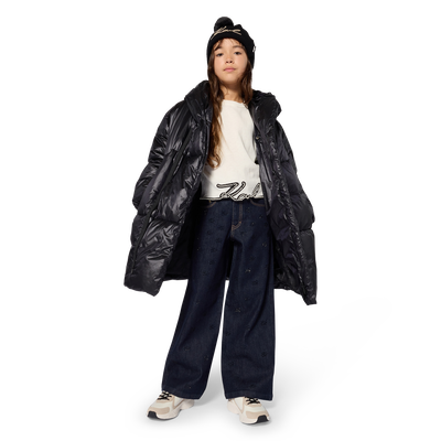 Doudoune longue KARL LAGERFELD KIDS FILLE