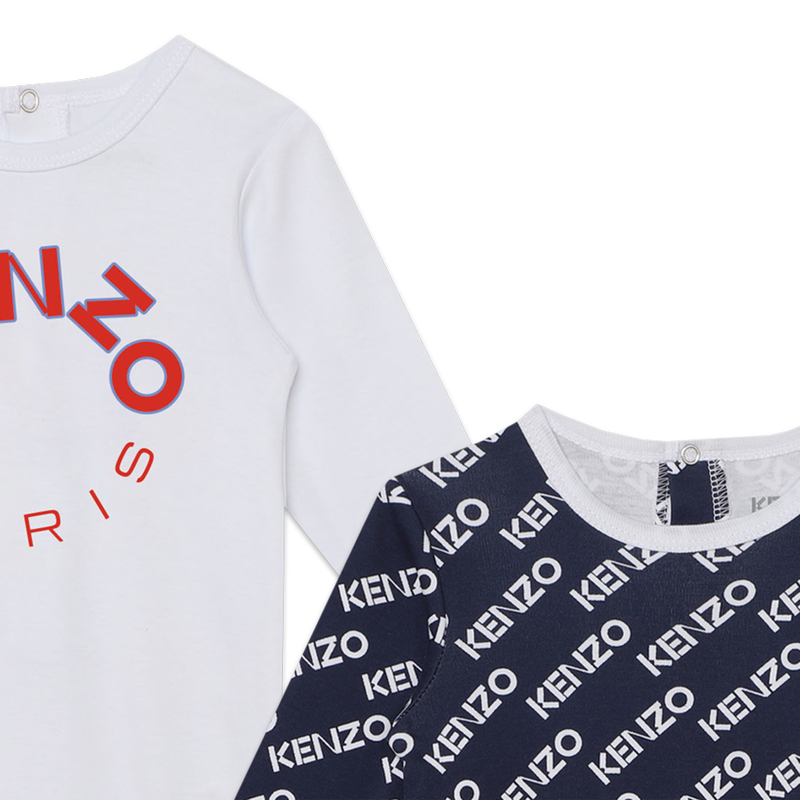 Lot de 2 pyjamas en coton KENZO KIDS 
                    UNISEXE