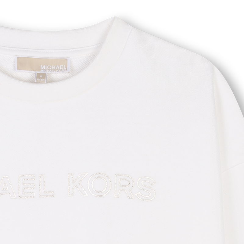 Sweat-shirt molletonn&eacute; MICHAEL KORS 
                        FILLE