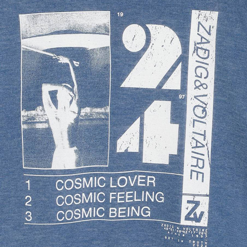 T-shirt &agrave; manches courtes ZADIG & VOLTAIRE 
                        FILLE