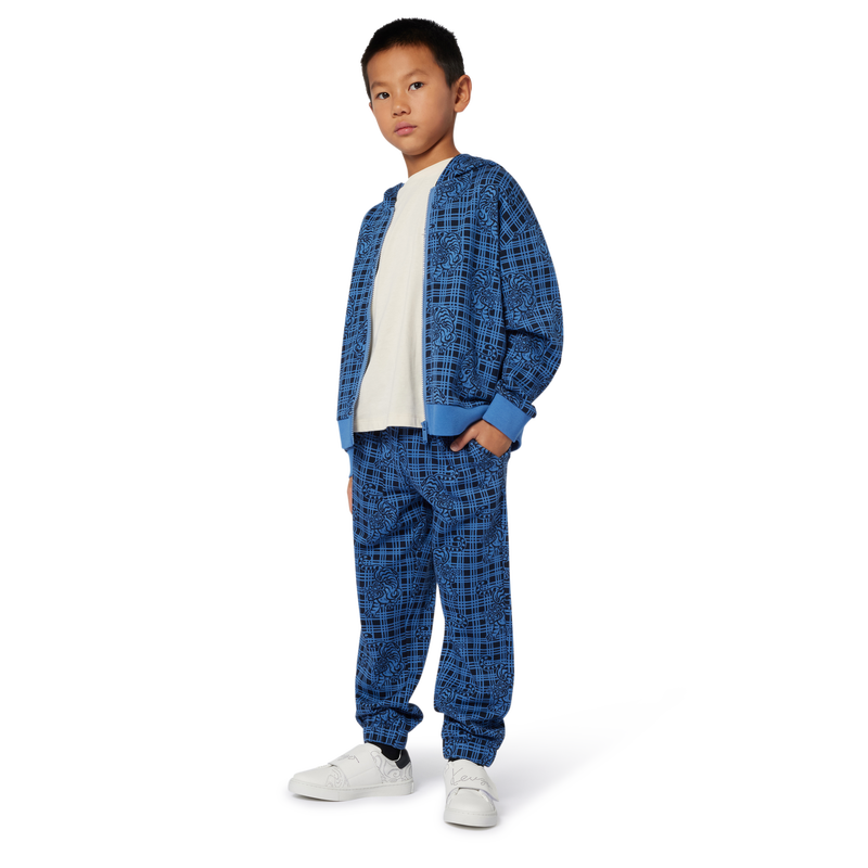 Baskets en cuir de vache KENZO KIDS 
                    UNISEXE