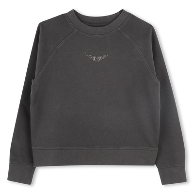 Sweat-shirt en molleton ZADIG & VOLTAIRE FILLE