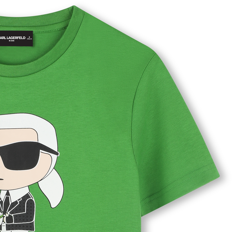 T-shirt &agrave; manches courtes KARL LAGERFELD KIDS 
                        GARCON