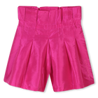 Short de c&eacute;r&eacute;monie en taffetas KARL LAGERFELD KIDS 
                    FILLE