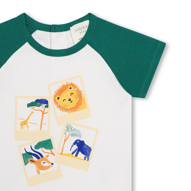 T-shirt manches courtes CARREMENT BEAU 
                    GARCON