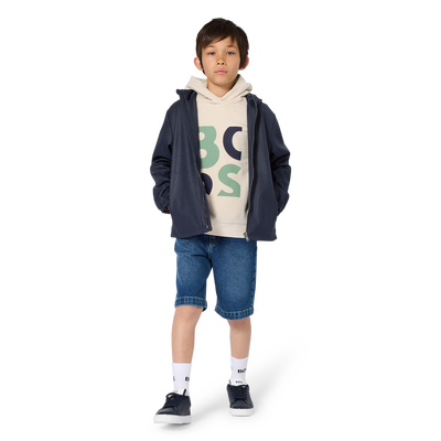 SWEAT &Agrave; CAPUCHE BOSS GARCON