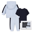 Ensemble cardigan + pantalon + Tee-shirt BOSS 
                    GARCON