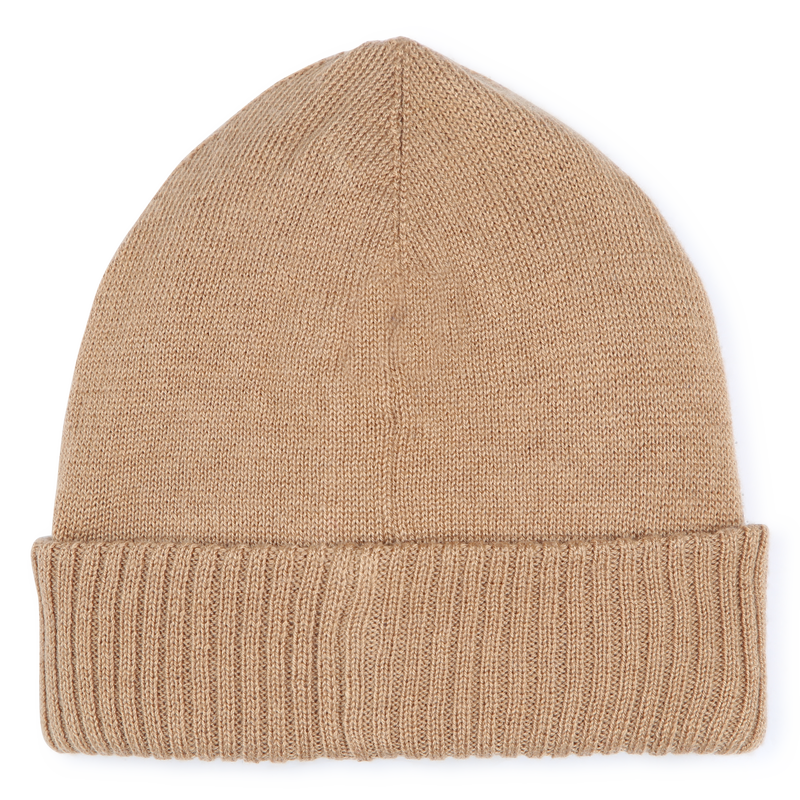 Bonnet tricoté à revers BOSS 
                    GARCON