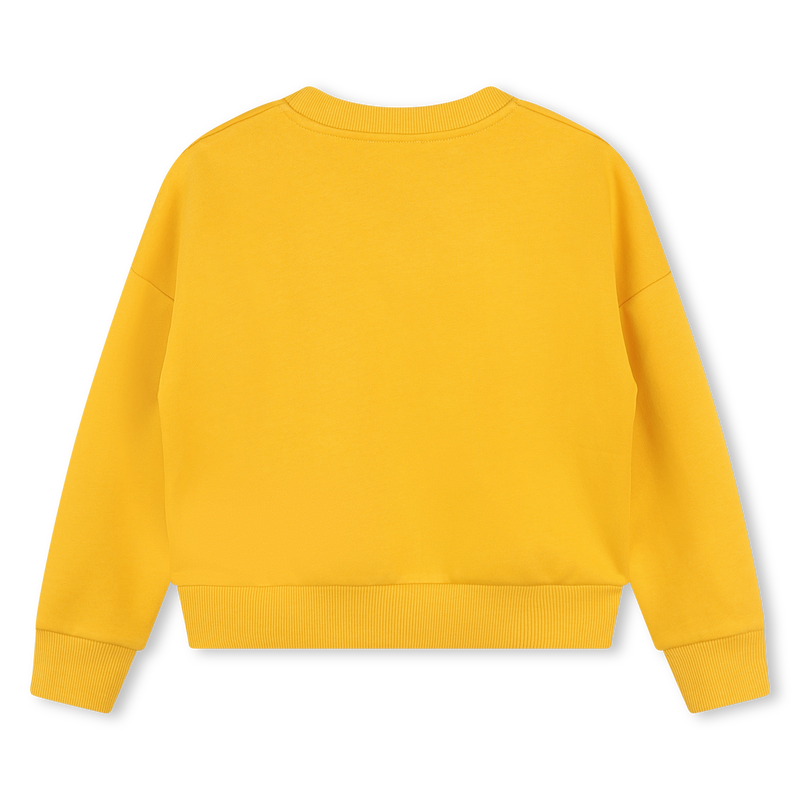 Sweat-shirt molletonn&eacute; KENZO KIDS 
                        FILLE